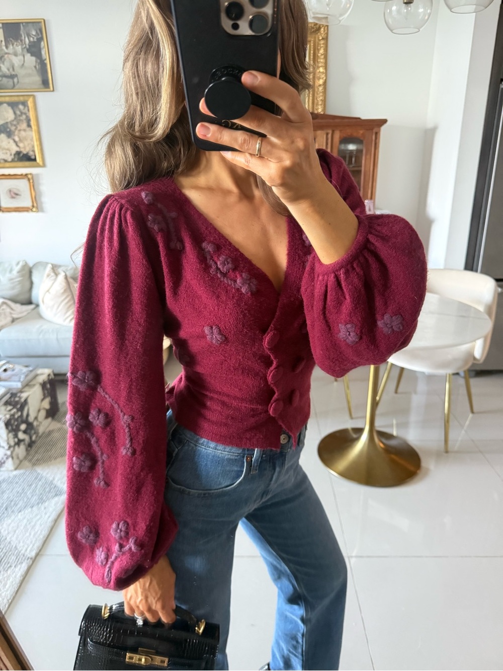 NWT For Love & Lemons Sweater